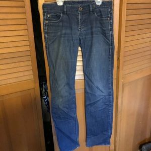 Madewell rail straight jeans, 27